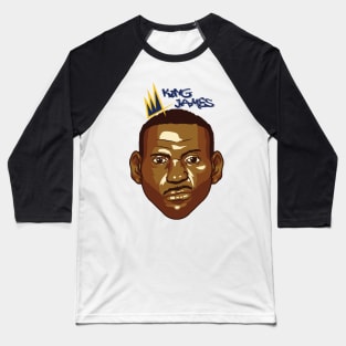 King James Vector Art Baseball T-Shirt